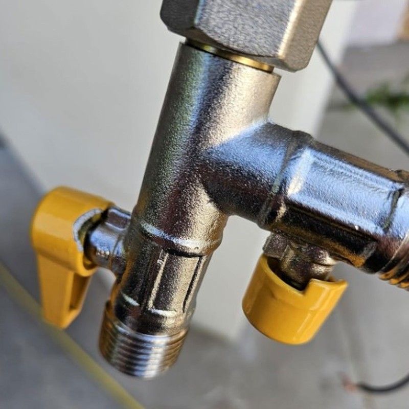 RV 3 Way By Pass Valve 1/2in NPT RV Water