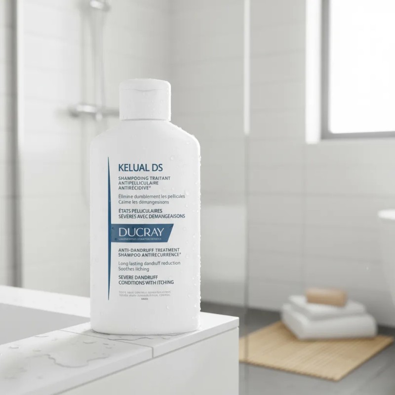 Kelual Ds Shampoo Auxiliar Tratante Anticaspa 100 Ml Ducray