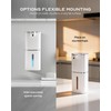 MTYGK Automatic Soap Dispenser Touchless, 6-Level Adjustable,13.5oz/400ml Rechargeabled Wall Mounted