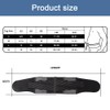 MOTRAIN Back Support Brace Belt, Trainer Protection Waist Belt, Multiple
