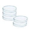 MaT store Petri Dish, Glass Dish with Lid, Heat Resistant
