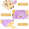 Plush Comfort Toy Teether Chewable 3D Granular Touch Cartoon Design