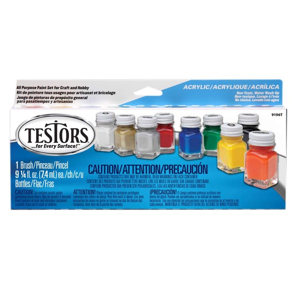 Testors Acrylic Paint Value Set