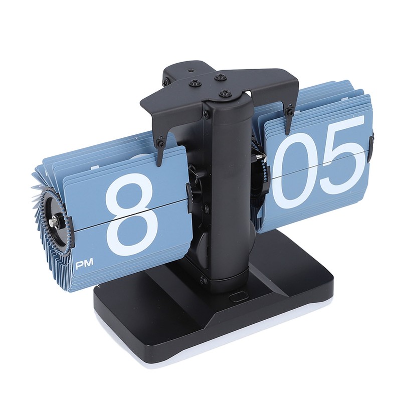 Auto Flip Clock Stylish Look Quiet Operation Adjustable Brightness Flip