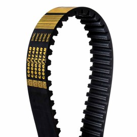 Goodyear 800-5M-9 RPP Timing Belt: 5M Profile, 800 mm Pitch Length, 9 mm Width, 160 Teeth, 5 mm Pitch