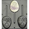 Easter Egg Face Pop Lollipop Chocolate Candy Mold Easter 1840