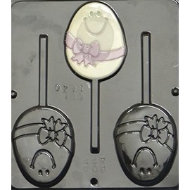 Easter Egg Face Pop Lollipop Chocolate Candy Mold Easter 1840