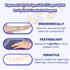 RonJea 8Pcs Oval Finger Splints & Click-Lock Adjustment Kit, 4