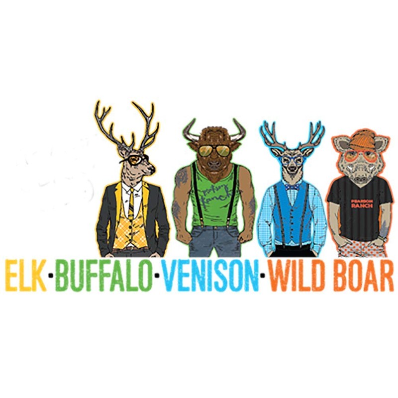 Pearson Ranch Buffalo Jerky Pack of 2 – Low-Carb, Gluten-Free,