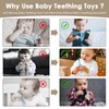 ZOEDO Baby Teething Toys, Remote Control Shape Teething Toys, Cell