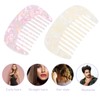 YUXIANLB 2pcs Travel Comb Mini Detangling Combs For Women Wide