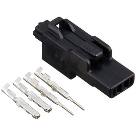 Daytona Kawasaki Turn Signal Connector Set, Black, 96199