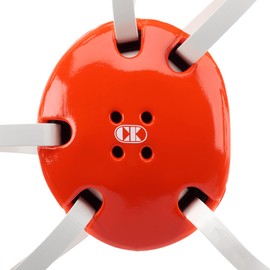 Cliff Keen Signature Wrestling Headgear (Orange/White)