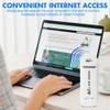 KUWUNG Portable Wifi USB Plug, Pocket Router 4G LTE Dongle