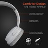 Collapsible Wireless Headphones + HD Stereo Speakers Flip The Ear