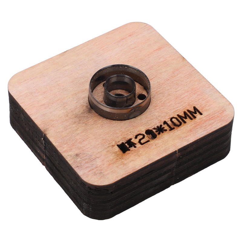 Leather Cutting Die 20x10mm Circular Ring Shape Punch Cutter Craft