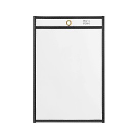 Staples Job Ticket Holders, 6-inch x 9-inch, Clear, 50/Carton (ST28510-CCVS)