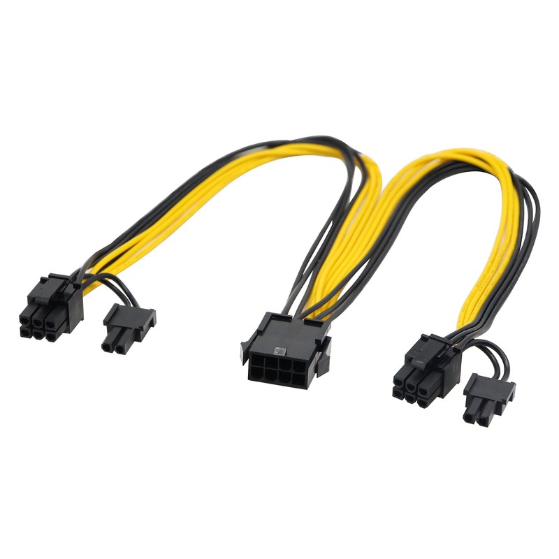 zdyCGTime 2 Pack 8 Pin PCI-E PCI Express Graphics Video