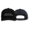 13FA State Trooper Adjustable Mesh Back Cap | Durable Snapback