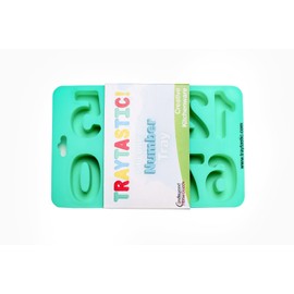 Traytastic! Silicone Alphabet & Number Mold Bundle - Large 1.5" Tall Letters & Numbers A-Z 0-9 - Crafting, Baking, Molding, Melting