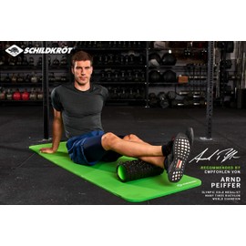 Schildkröt Fitness MF Massage Roller, Myofascial Roller, Black Green