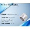 TL TOOLEGIN 1" NPT Male to 3/4" NPT Female Reducer