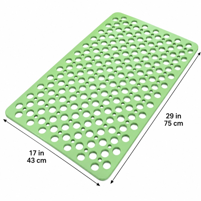 Non-Slip Shower Mat for Bathtubs and Bathrooms – 43 x