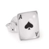MENS Ace Of Spades Playing Card Single Stud Earring/Ear Stud