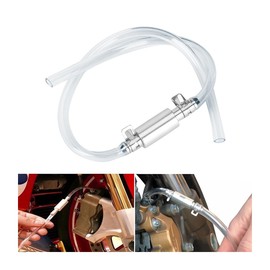 JNNJ Motorcycle Brake Bleeder, Car Brakes Bleeding Tube, Disposable Valve Motorcycle Brake Bleeder, Clutch Blood Hose Tool Kit, For Models Hydraulic Brakes