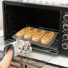 JSJMOFA Hot Dot Bun Pan, Perforated Carbon Steel Bread Loaf