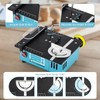 Bonoutil Mini Table Saw, 96W Dual Motor Control 4 Blades