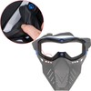 Toyer 2 Pack Face Mask Tactical Mask Compatible with Nerf