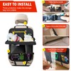 Zecirl 2Pack Car Backseat Organizer with Foldable Table Tray,6 Storage