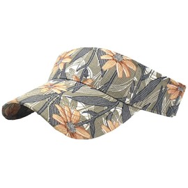 CHROME CRANE CB075 Men's Visor Sun Visor, Aloha Marine Cap, Wide Brim, Golf, Running