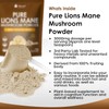 New Leaf Lion's Mane Mushroom Powder - High Strength 3000mg