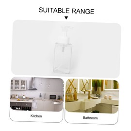 Ciieeo 2sets Liquid Soap Dispenser Pump-Bottles 450ml Kitchen Hand Soap Dispenser Set Push-Down Pump Straw 2pcs*2