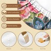 artslion Rectangle Waterproof Tablecloths Elastic Edge for Secure Fit-30 x