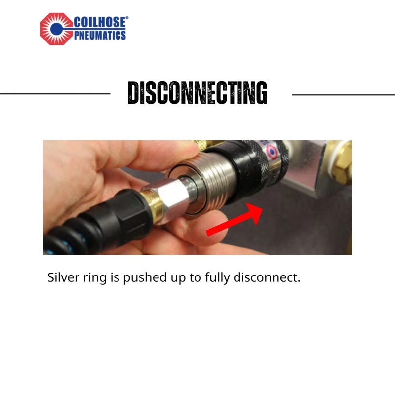 Coilhose 5 in 1 Automatic Safety Exhaust Coupler 1 4