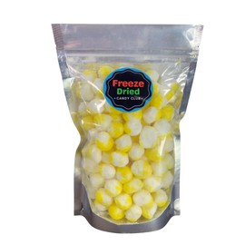 Freeze Dried Candy Club LemonHeads - 4 oz • 8 oz • 11 oz - Sweet, Sour, Tangy, Lemon, Irresistibly Crunchy! Always Crispy, Never Crushed • TikTok Challenge • Multiple Size Options (8 oz., Lemon)