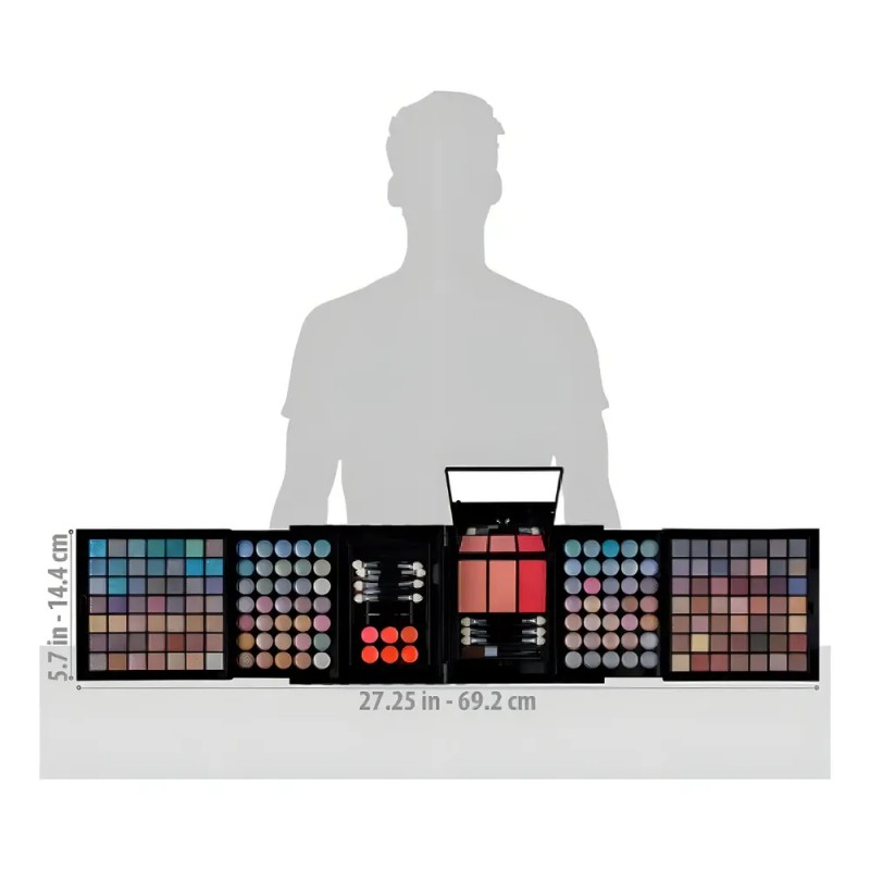 Set De Maquillaje Profesional Cosmetics Todo En Uno Color De