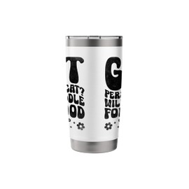 Got Persian Cat Will Cuddle For Food Persian Longhair Stainless Steel Insulated Tumbler