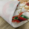 ABAKUHAUS Christmas Place Mats, Colourful Jolly Times, Washable Fabric Dining