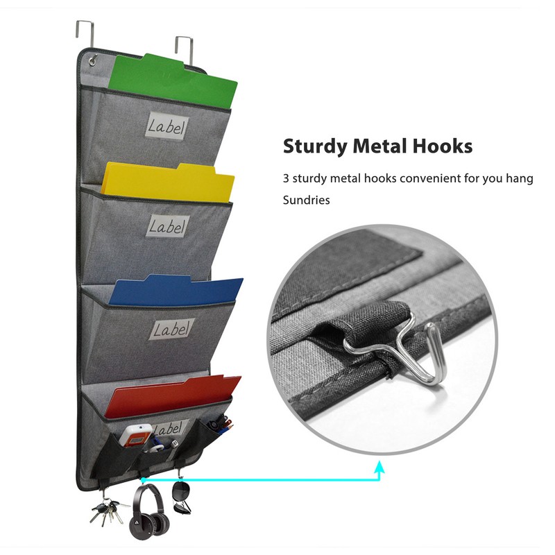 Wall Storage Hanging Bag Large Capacity Over The Door File