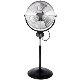 Optimus F-4205 20" Industrial Grade HV Oscillating Stand Fan