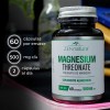 L-treonato De Magnesio 500 Mg Con 60 Caps Zen Natura