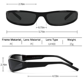 LIXX Wrap Around Sunglasses UV400 Protection Minimalist Lightweight Comfort Unisex Versatility Designer-Inspired Aesthetics