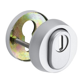 ck-tuerbeschlaege ES1 (WK2) Certified Protective Rosette | Aluminium F1 | Cylinder Protection | Safety Lock | Round | Aluminium