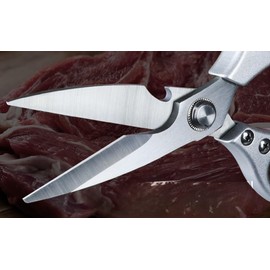 Generic Heavy Duty Kitchen Shears, Dishwasher Safe, Sharp Cutting for Meat, Chicken, Bone, Fish, Poultry, Spatchcock Turkey, Vegetable,Kitchen Scissors for Food
