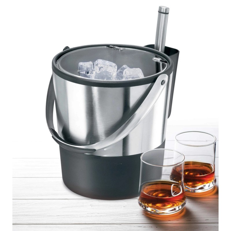 Oggi Insulated Ice Bucket, 4 Quart / 3.8 L, Stainless