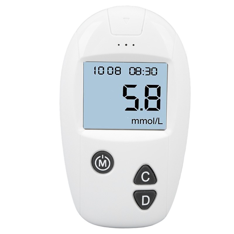Blood Glucose Monitor Kit All in One Glucometer Automatic Accurate